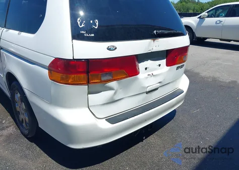 2004 Honda Odyssey Ex из США, поврежденный, VIN 5FNRL18634B060309